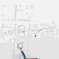 출판 일러스트에서 쓰이는 그림 구도와 그 효과